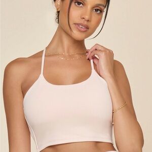 POPFLEX Active Flexy Crop Top in Tutu Pink